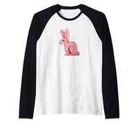 Ne Vous inquiétez Pas, Soyez Hoppy Rabbit Nature Lovers Manche Raglan