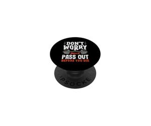 Ne Vous inquiétez Pas, Vous Allez Vous évanouir Avant de Mourir. Salle de Sport PopSockets PopGrip Adhésif