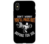 Ne Vous inquiétez Pas, Vous passerez Avant de Mourir Entraîneur Personnel Coque pour iPhone X/XS