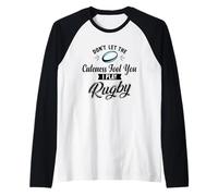 Ne Vous Laissez Pas Berner par la Mignonne Que Je Joue au Rugby Manche Raglan