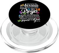 Ne Vous Laissez Pas INQUIETENT Tout Papillon Art - Religieux PopSockets PopGrip pour MagSafe