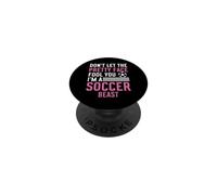 Ne Vous Laissez Pas Tromper par Votre Joli Visage, bête de Football PopSockets PopGrip Adhésif
