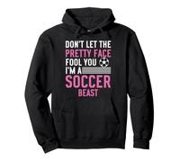Ne Vous Laissez Pas Tromper par Votre Joli Visage, bête de Football Sweat à Capuche