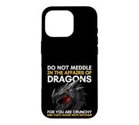 Ne Vous mêlez Pas aux Affaires des Dragons Car Vous êtes croustillant Coque pour iPhone 16 Pro