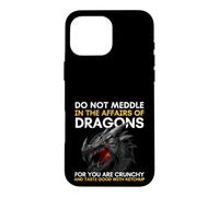 Ne Vous mêlez Pas aux Affaires des Dragons Car Vous êtes croustillant Coque pour iPhone 16 Pro Max