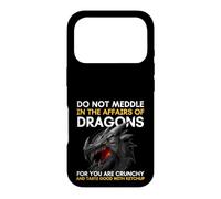 Ne Vous mêlez Pas aux Affaires des Dragons Car Vous êtes croustillant Coque pour iPhone 17 Pro