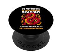 Ne Vous mêlez Pas aux Affaires des Dragons Car Vous êtes croustillant PopSockets PopGrip Adhésif