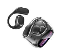 NE11 Ecouteur Traducteur Instantané,oreillettes avec application de traduction,écran tactile LED multifonctionnel,150 langues Écouteur AI Traduction Vocale Instantanée,3 en 1 Écouteur Traducteur-Noir