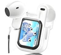 Ne20 Earbuds, Ne20 Led Display Translation Wireless Waterproof Earphones - Bluetooth 5.4, 140 Languages Translator Earphones, Touchscreen Noise In Ear Headphones Bluetooth for Sports (1PCS-White)