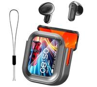 Ne20 Earbuds, Ne20 Translation Earbuds 140 Language, Ai Translation Earbud Real Time, 48 Hours Battery, HD Stereo Sound, LCD Touchscreen Noise Headphones for Travel, Business, Learning (Black)