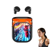 NE20 Earbuds, NE20 Translation Earbuds with 140 Language AI Translator Real Time, Bluetooth 5.4 LED Display Wireless Earphones, Noise Headphones for Travel, Business, Learning (Black)