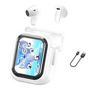 NE20 Earbuds, Ne20 Translation Earbuds with 140 Language AI Translator Real Time, Bluetooth 6.0 Earphone, OWS LCD Touch Screen Sport Wireless Headphones HD Stereo Sound IPX6 Water-Resistant (White)