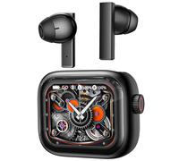 NE40 Ecouteur Traducteur Instantané IA, 134 Langues Écouteur Traducteur 9 Modes - Écouteurs Bluetooth 6.0 avec Molette de Commande, IPX5 Étanches, Batterie 48h pour Voyage et Étude, Noir