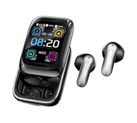 NE48 Ecouteur Traducteur Instantané,3 en 1 Bluetooth 6.0 oreillette traduction instantanée ，165 langues 48H Autonomie,Réduction de bruit ENC, Son HIFI, 11 modes de traduction pour affaires/voyages.