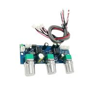 NE5532 2.1CH Préamplificateur auditif avec module PREAMP de contrôle de tonalité passif et circuit de filtre de subwoofer à alimentation unique