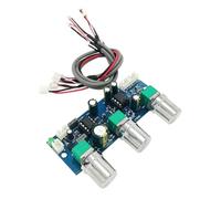 NE5532 Module de préampli 2,1 CH avec contrôle passif de tonalité et filtre de caisson de basses