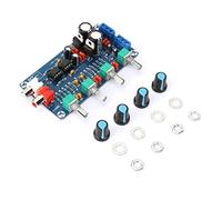 NE5532 Tone Preamplifier Board | 4 - Way Treble/Bass/Volume Control | 10X Preamplification for Hi - FI Audio Systems | Dual AC 15V Input Supply