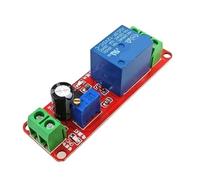 NE555 DK555 Module de déconnexion réglable commutateur minuterie relais temporisation DC 12 V Blindage 0~10 s