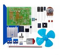NE555 Kit de circuit de minuterie pour construire des circuits multivibrateurs réglables avec vitesse continue et capacité de contrôle de la luminosité (kit)