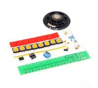 NE555 Kit de construction électronique Piano électrique DIY Soudure Électronique Kit d'apprentissage NE555 Oscillateur Musique à souder DIY Kit de soudure Orgue électrique pour étudiants et enfants