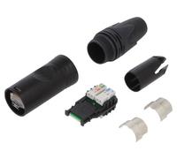 NE8MX6-B-T ETHERCON CAT6A CÂBLE CONNECTEUR AUTO-TERMINATION POUR WIR NEUTRIK
