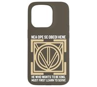 NEA OPE SE OBEDI HENE Si tu Veux être Roi, sois Humble Coque pour iPhone 15 Pro