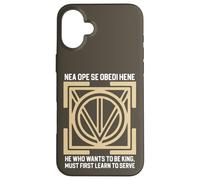 NEA OPE SE OBEDI HENE Si tu Veux être Roi, sois Humble Coque pour iPhone 16 Plus