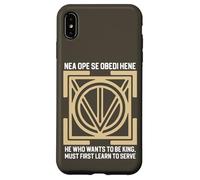 NEA OPE SE OBEDI HENE Si tu Veux être Roi, sois Humble Coque pour iPhone XS Max