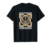 NEA OPE SE OBEDI HENE Si tu Veux être Roi, sois Humble T-Shirt