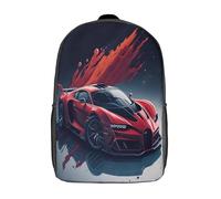 NEAFP Sac D'école Voitures de sport En 3D Pour Jeunes Explorateurs - Cartable Tendance, Sac À Dos Pour Écolier Avec Design Ergonomique Et Sécuritaire