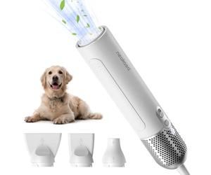 Neakasa F1 1360W Pulseur Chien Puissant Portable, Sèche Rapidement, Souffleur Chien Professionnel Silencieux, Chaleur et Vitesse Réglable, Sechoir Chien avev 3 Embouts