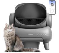 NEAKASA M1 litière automatique ouverte, autonettoyante, silencieuse, grande capacité, contrôle App, pour chats 1-15kg