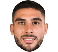 Neal Maupay (Beard) Big Head. Masque plus grand que nature.