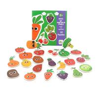 Neamou Jouet de tri en Bois, Jouet de tri de Formes en Bois | Jeu de Puzzle d'association de Dessins animés | Jouets en Bois de Dessin animé, Animaux, Fruits et légumes, Jouets Assortis, Puzzle