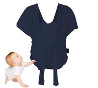 Neamou Porte-bébé nouveau-né, écharpe de portage, Porte-bébé hybride ergonomique, Écharpe de portage pour bébé pré-enveloppée, extensible, saine et douce pour les tout-petits et les nouveau-nés