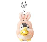 Neamou Porte-clés Fantaisie avec Jouet en Peluche Pingouins, Porte-clés Mignon en Peluche Cadeaux pour Filles Femmes, Porte-clés en Forme d'animaux en Peluche pour Sacs À Main Et Sacs À Bandoulière