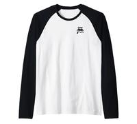 Neant / Zero (Wu) Chinois - Caractère ENCRE - Logo 2 Manche Raglan