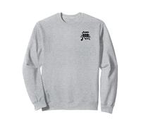 Neant / Zero (Wu) Chinois - Caractère ENCRE - Logo 2 Sweatshirt
