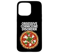 Neapolitan Pizza Obsessive Cornicione Disorder Chef Coque pour iPhone 15 Pro Max