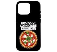 Neapolitan Pizza Obsessive Cornicione Disorder Chef Coque pour iPhone 16 Pro