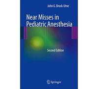 Incidents évités en anesthésie pédiatrique – Springer Verlag