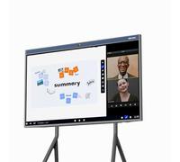 NearHub Tableau blanc intelligent 4K alimenté par l'IA - Tableau intelligent numérique tout-en-un avec caméra/microphone/haut-parleur - Pour une collaboration en temps réel dans la salle de classe