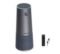 NEARITY C45 2K Caméra de Vidéoconférence, Haut-Parleur et Microphone, Tout-en-Un Webcam avec 4 Microphones antibruit, 5X Zoom FHD Webcam Plug-and-Play AI Auto-Framing pour Zoom/Teams/Google Meet