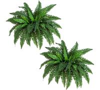 Nearly Natural Lot de 2 fougères de Boston Vert 101,6 cm