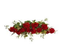 NearlyNatural Presque Naturel 81,3 cm géranium et Berry Swag, Vert