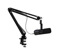 NearStream Microphone baladodiffusion XLR/USB avec bras de perche robuste, microphone dynamique pour PC/mixeur audio/PS5/jeu/streaming, microphone de studio avec suppression du bruit, moniteur de son,
