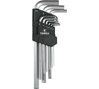 Neat Jeu de clés Allen Topex 1, 5 à 10 MM 9 pièces, 35D956