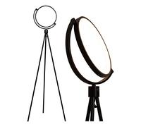 Neatfi Lampe Sur Pied Moderne 154CM, LED Dimmable avec Commande Tactile, 3000K-5000K, 10W pour Salon, Couloir, Bureau, Lampe sur Pied, Lampadaire Salon (Éclipse)