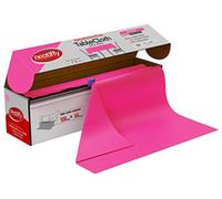 Neatiffy 137 cm x 32.9 m Jetable en Plastique Rouleau De Nappe, Équivalent à 12 Paquets de Pique-Nique, Rose