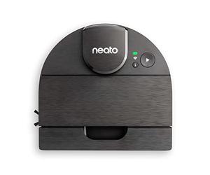 Neato Robotics D9 - Robot Aspirateur Intelligent - Navigation Laser - autonomie de 200 Min - bac de 700ML - Nettoyage par Zone - Filtre Haute Performance - Idéal pour Poils d'animaux